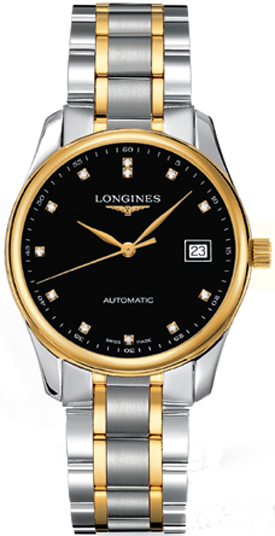 Longines Master Collection Watches Mens Black Self winding Automatic L25185577 Watch