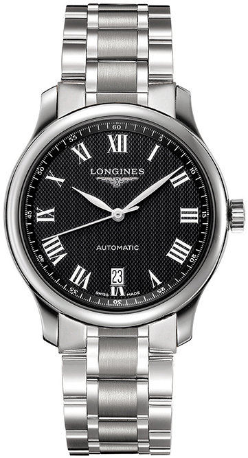 Longines Master Collection Watches Mens Black Self winding Automatic L26284516 Watch