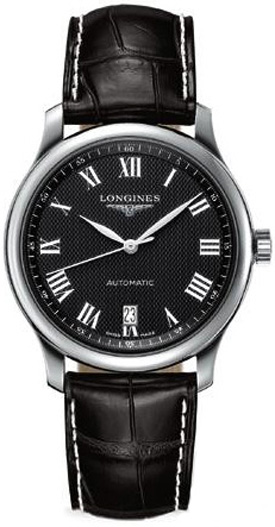 Longines Master Collection Watches Mens Black Self winding Automatic L26284517 Watch
