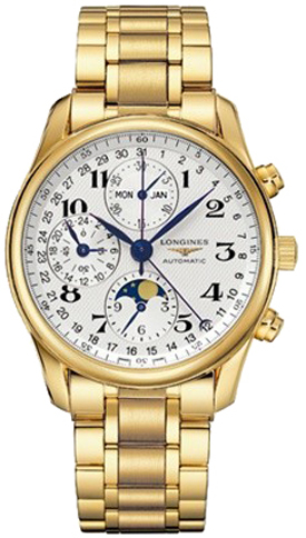 Longines Master Collection Watches Mens White Self winding Automatic L26736786 Watch