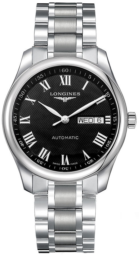 Longines Master Collection Watches Mens Black Self winding Automatic L27554516 Watch
