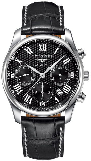 Longines Master Collection Watches Mens Black Self winding Automatic L27594517 Watch