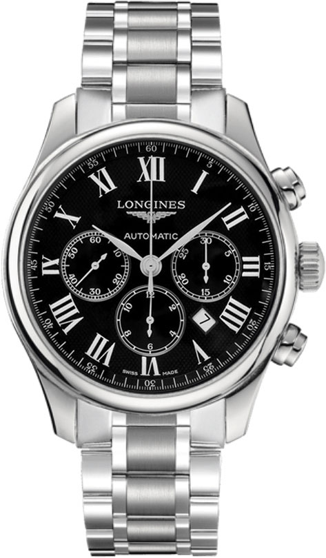 Longines Master Collection Watches Mens Black Self winding Automatic L28594516 Watch