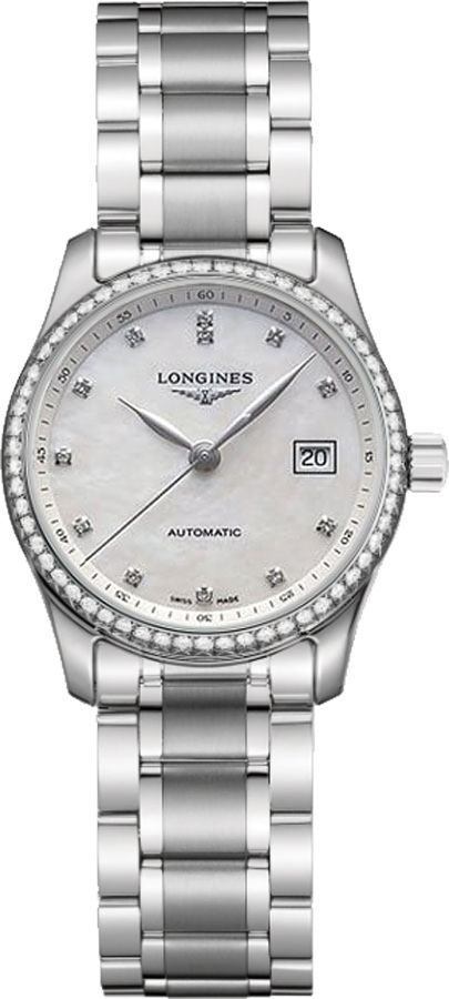 Longines Master Collection Watches Ladies White Mother of Pearl Self winding Automatic L22570876 Watch