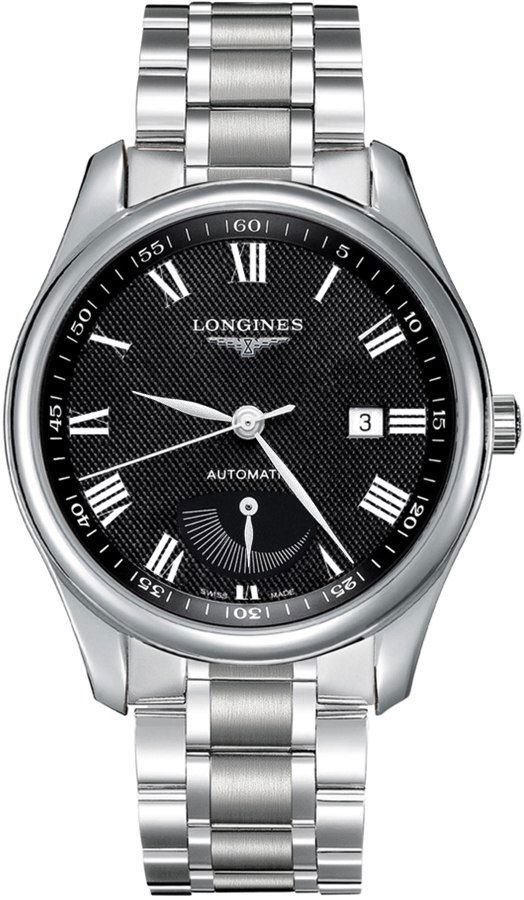 Longines Master Collection Watches Mens Barleycorn Black Self winding Automatic L29084516 Watch