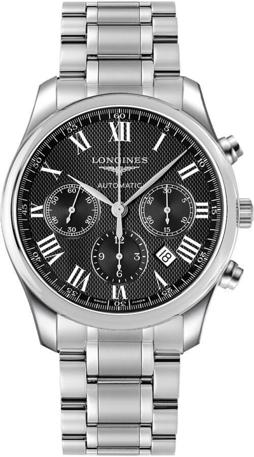 Longines Master Collection Watches Mens Black Self winding Automatic L27594516 Watch