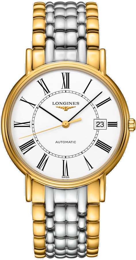 Longines Presence Watches Mens Matte White Self winding Automatic L49212117 Watch