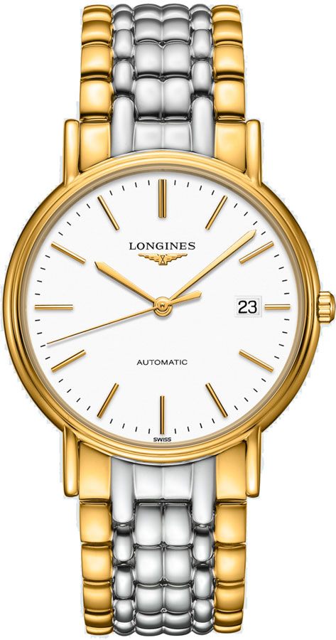 Longines Presence Watches Mens Matte White Self winding Automatic L49212127 Watch