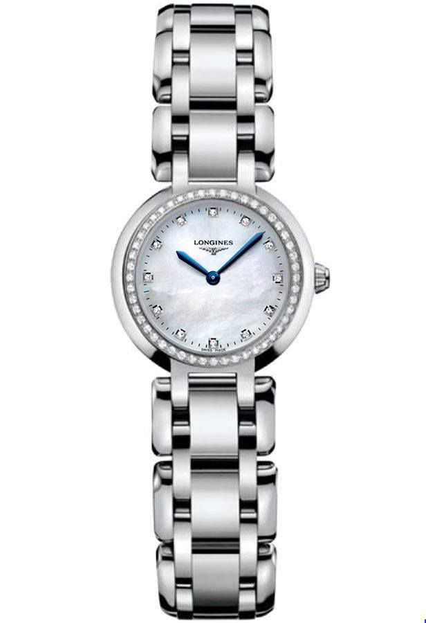 Longines Primaluna Watches Ladies White Battery Operated Quartz L81090876 Watch