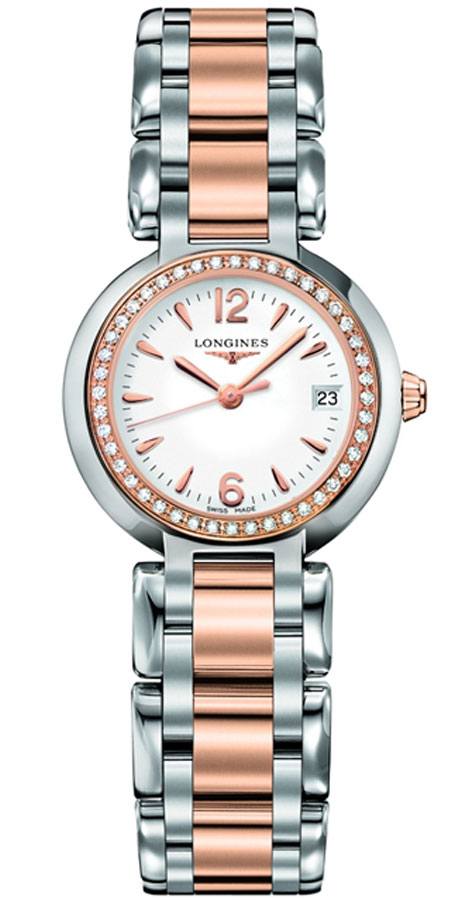 Longines Primaluna Watches Ladies White Battery Operated Quartz L81105196 Watch
