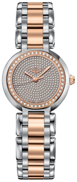 Longines Primaluna Watches Ladies Mother of Pearl Diamond Pave L81105997 Watch