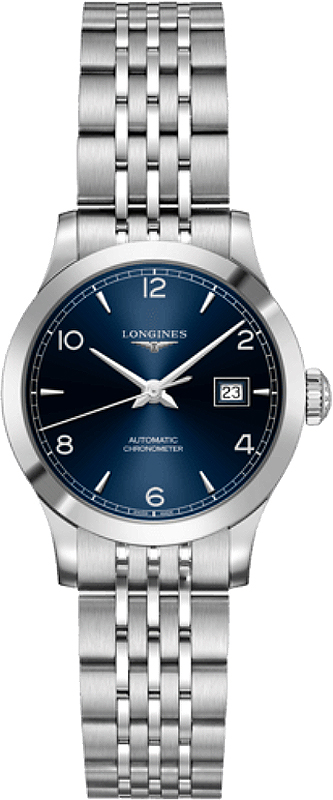 Longines Record Watches Ladies Blue Self winding Automatic L23214966 Watch