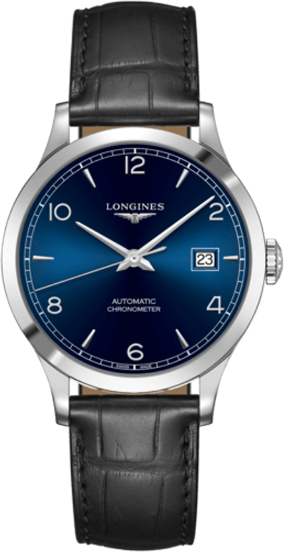 Longines Record Watches Mens Blue Self winding Automatic Chronometer L28204962 Watch