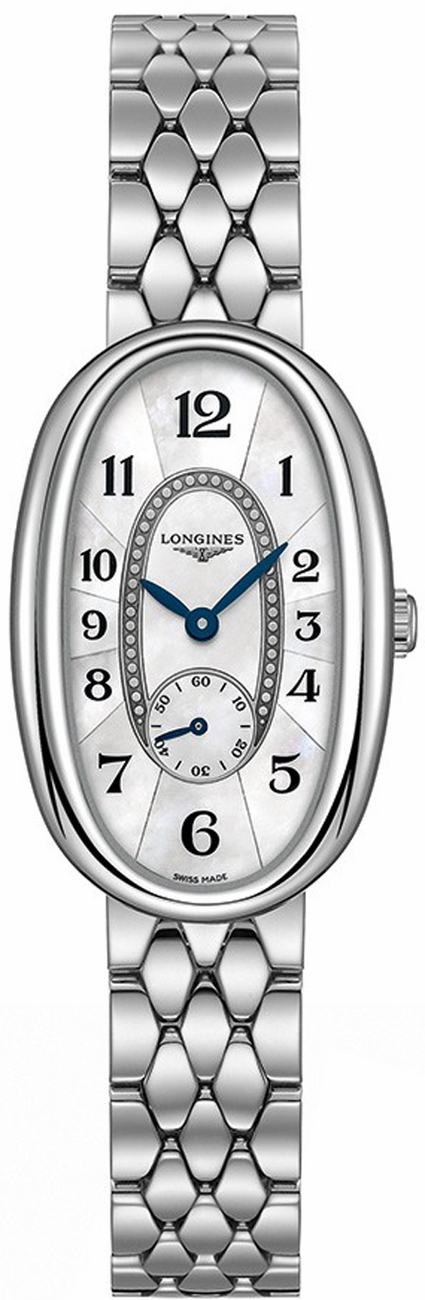 Longines Symphonette Watches Ladies Mother of Pearl White Battery Operated Quartz L23064836 Watch