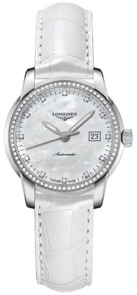 Longines The Saint-Imier Watches Ladies Pearl White L25630872 Watch