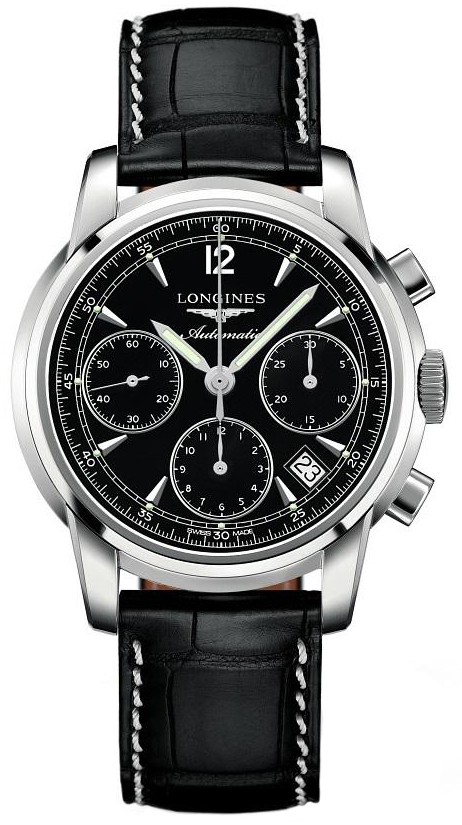 Longines The Saint-Imier Watches Mens Black Self winding Automatic L27524523 Watch