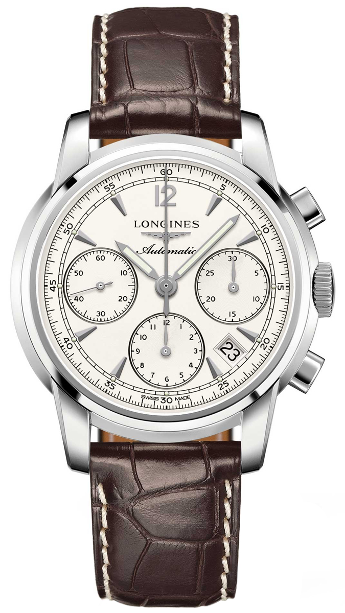Longines The Saint-Imier Watches Mens Silver Self winding Automatic L27524720 Watch