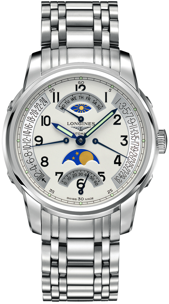 Longines The Saint-Imier Watches Mens Silver Self winding Automatic L27644736 Watch