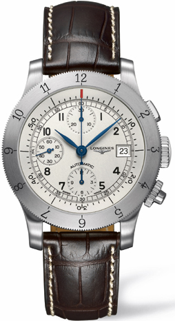Longines Heritage Collection Watches Mens Silver L27414732 Watch