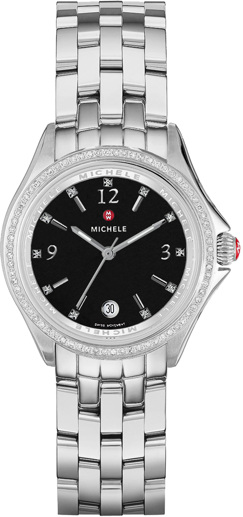 Michele Belmore Watches Black Battery Operated Quartz MWW29A000001 Watch