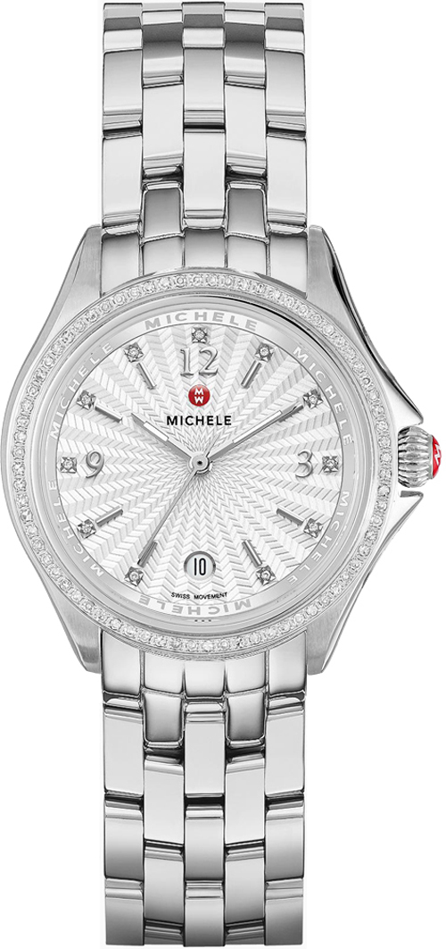Michele Belmore Watches White Battery Operated Quartz MWW29A000005 Watch