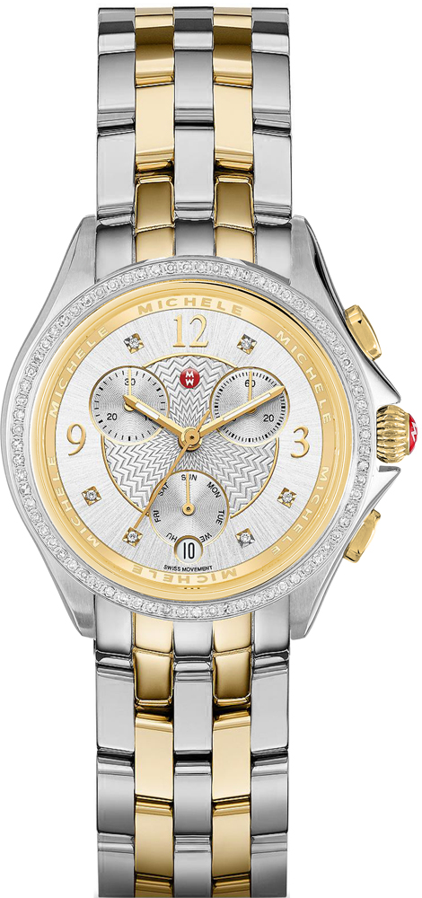 Michele Belmore Watches Ladies Silver Battery Operated Quartz MWW29B000006 Watch