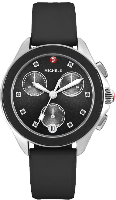 Michele Cape Watches  Black Battery Operated Quartz MWW27C000002 Watch