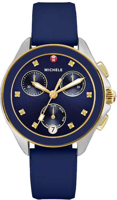 Michele Cape Watches  Blue Battery Operated Quartz MWW27C000005 Watch