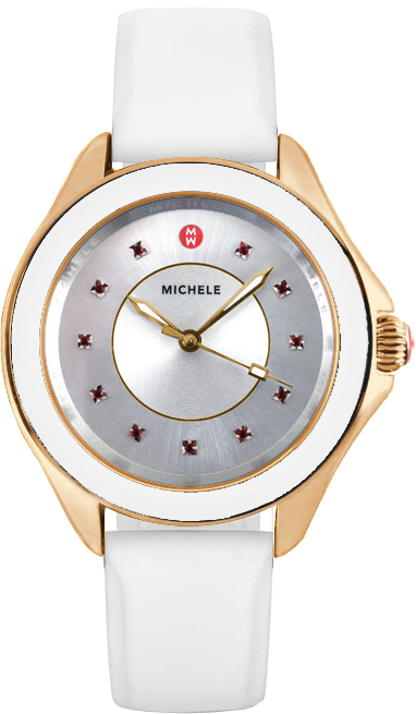 Michele Cape Watches  Silver Battery Operated Quartz MWW27A000004 Watch