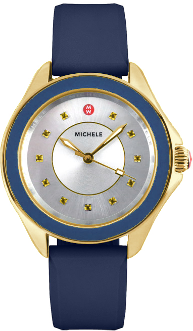 Michele Cape Watches  Silver Battery Operated Quartz MWW27A000013 Watch