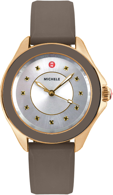 Michele Cape Watches  Silver Battery Operated Quartz MWW27A000014 Watch