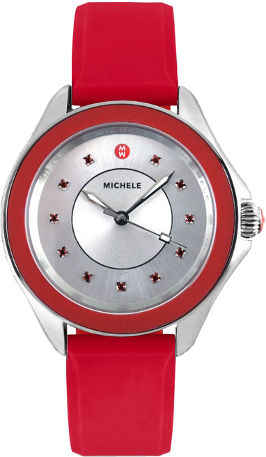Michele Cape Watches  Silver Battery Operated Quartz MWW27A000017 Watch