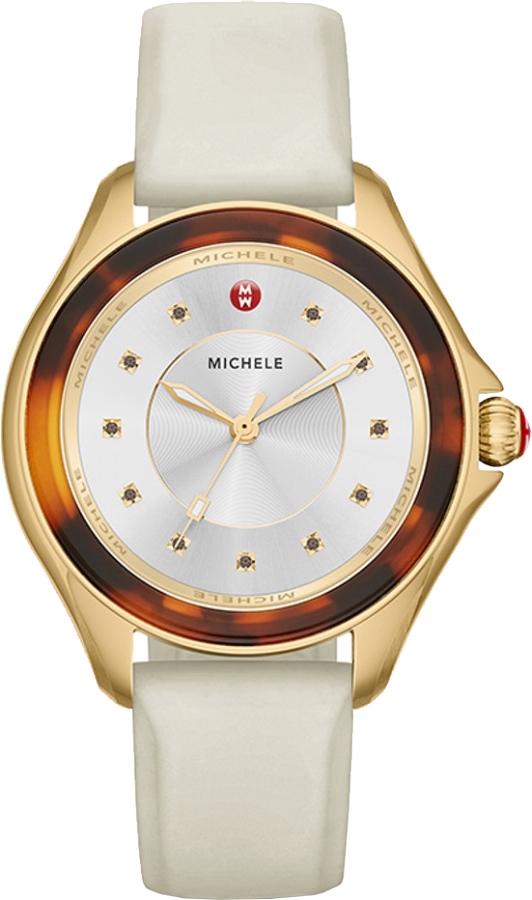 Michele Cape Watches  Ivory Battery Operated Quartz MWW27A000030 Watch