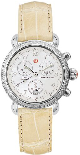 Michele CSX Watches Pearl White Battery Operated Quartz MWW03C000110 Watch