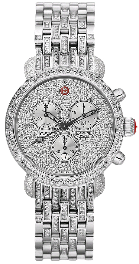 Michele CSX Watches Diamonds Battery Operated Quartz MWW03C000504 Watch