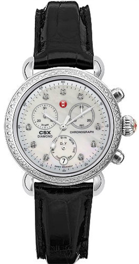 Michele CSX Watches  Pearl White Battery Operated Quartz MWW03M000115 Watch