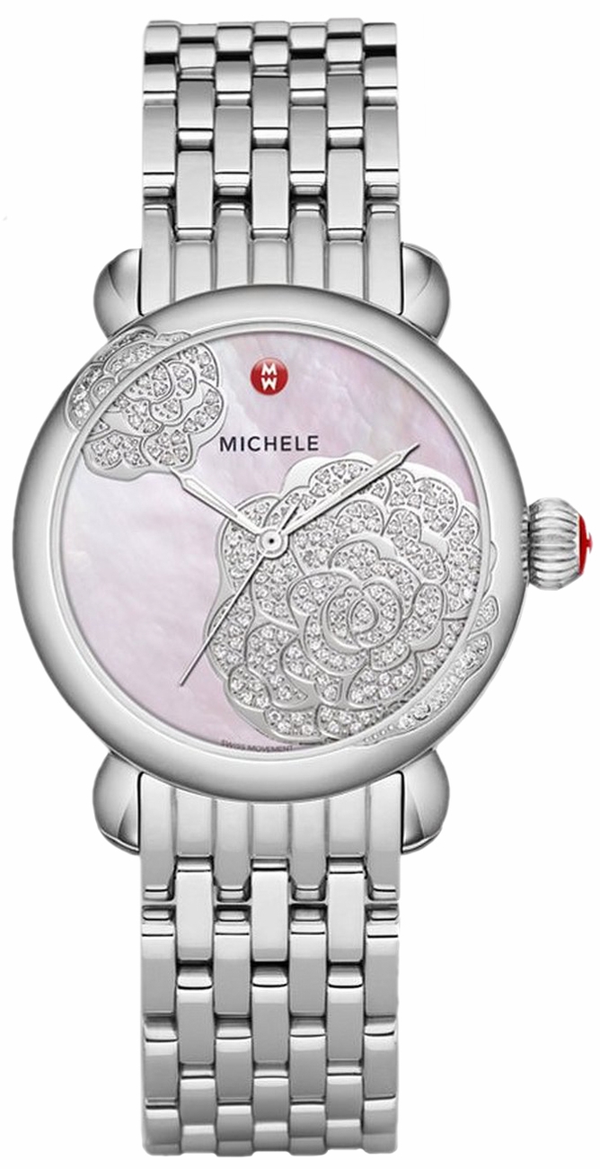 Michele CSX Watches Pink Battery Operated Quartz MWW03T000021 Watch