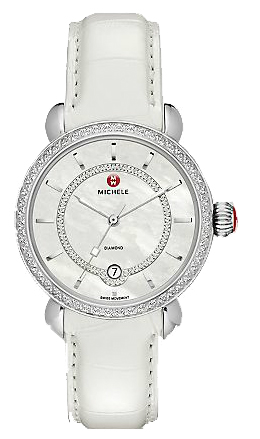 Michele CSX Watches Pearl White Battery Operated Quartz MWW03T000039 Watch