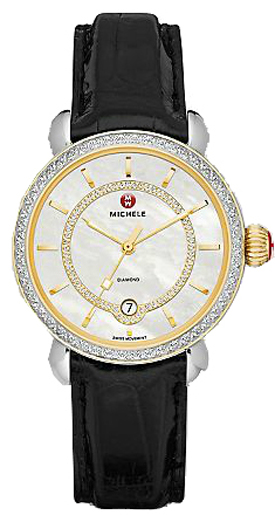 Michele CSX Watches  Pearl White Battery Operated Quartz MWW03T000043 Watch