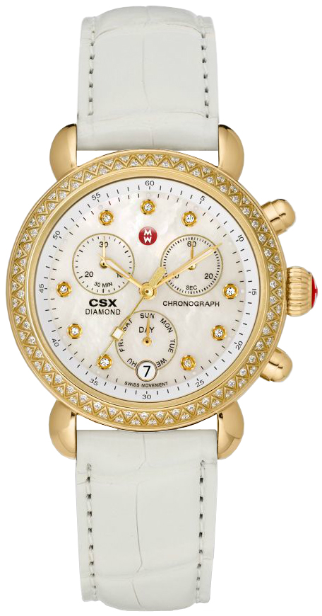 Michele CSX Watches  Pearl White  MWW03M000142 Watch