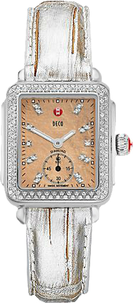 Michele Deco Collection Watches Ladies Gold  MWW06V000080 Watch