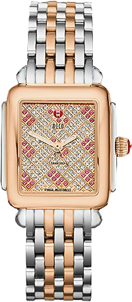 Michele Deco Collection Watches Ladies Diamonds MWW06V000081 Watch