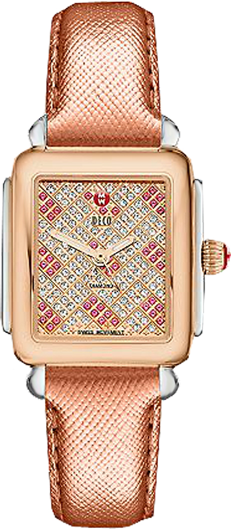 Michele Deco Collection Watches  Patterned  MWW06V000082 Watch