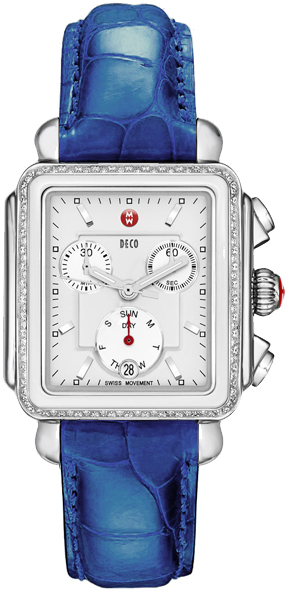 Michele Deco Collection Watches Ladies White MWW06P000192 Watch
