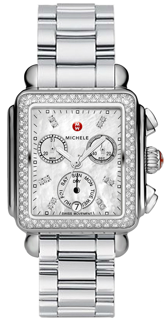 Michele Deco Collection Watches Ladies Battery Operated Quartz MWW06P000110 Watch