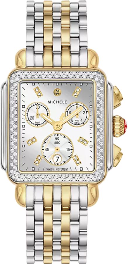 Michele Deco Collection Watches Ladies Silver Battery Operated Quartz MWW06A000805 Watch