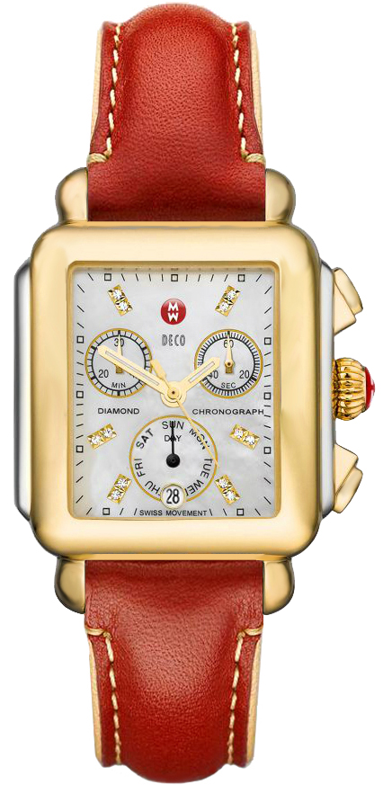 Michele Deco Collection Watches Ladies Diamonds Battery Operated Quartz MWW06P000170 Watch
