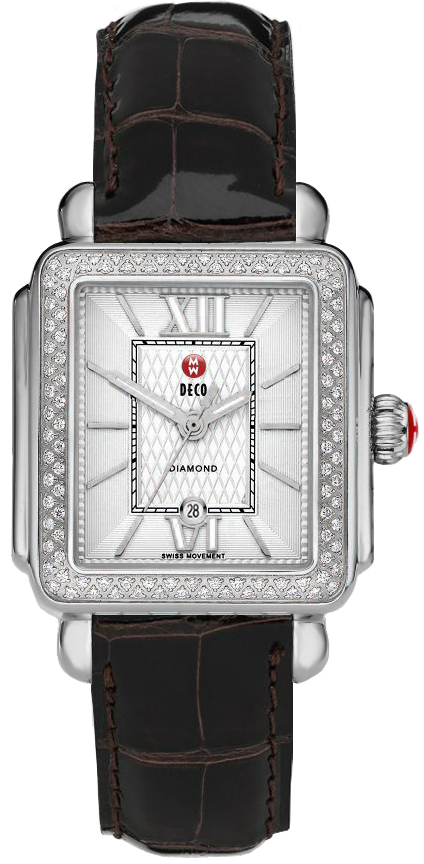 Michele Deco Collection Watches Ladies Silver MWW06T000060 Watch