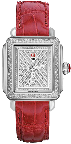 Michele Deco Collection Watches Ladies Diamonds Battery Operated Quartz MWW06T000065 Watch