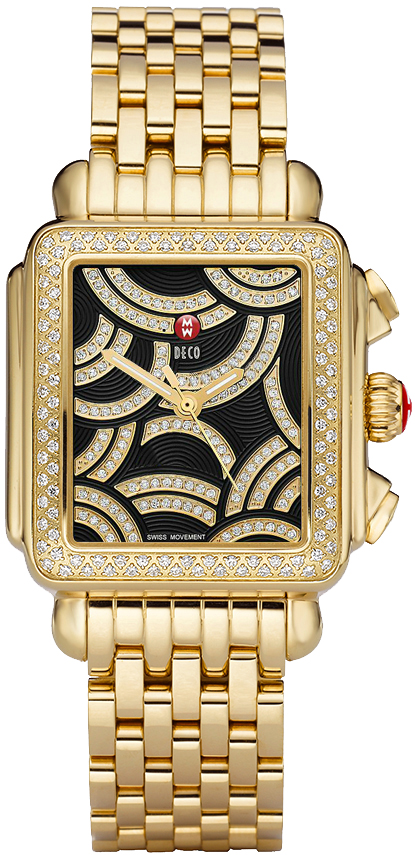Michele Deco Collection Watches Ladies Diamonds Battery Operated Quartz MWW06T000119 Watch